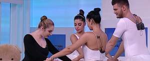 VIDEO / Râzi cu lacrimi! Prestaţia de invidiat a "balerinelor" Natalia Mateuţ, Raluca Dumitru şi Răzvan Botezatu în platoul de la "Star Matinal"