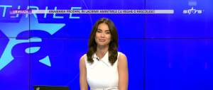 Geanina Ilieș, la pupitrul știrilor de la Antena Stars. Prima apariție în rolul de prezentatoare, după aproape 10 de ani de pauză / FOTO