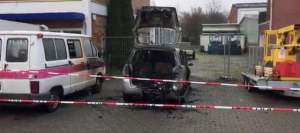 Un bloc cu 41 de români și moldoveni din Germania a luat foc. Șapte persoane se află în stare gravă