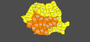 UPDATE / ANM avertizează: Cod portocaliu de vreme rea în aproape toată țara! Care sunt județele vizate