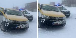 Imagini incredibile! Un șofer de taxi și-a lăsat clientul chiar pe pârtia de schi. Răspunsul neașteptat pe care l-a dat în fața autorităților / FOTO