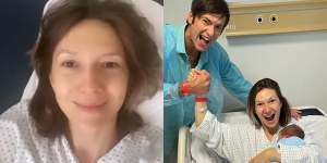 Adela Popescu, declarații de pe patul de spital, după ce a devenit iar mamă: ”A fost un travaliu greu” / VIDEO