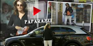 Soția unui celebru milionar a uitat de manierele în trafic! Grăbită tare, și-a lăsat bolidul de 250.000 de euro în drum, încurcând circulația / PAPARAZZI