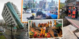 LIVE UPDATE. Cutremur devastator în Taiwan! Seismul a înregistrat magnitudinea de 7,4. Sunt zeci de victime