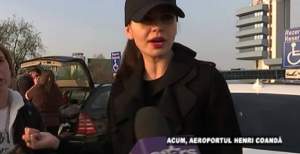 FOTO / De ce a venit Monica Gabor în România?! "Mă duc acasă, la Izvorani"