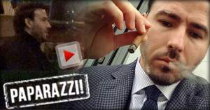 VIDEO PAPARAZZI / Prinţul tot prinţ rămâne! Adrian Cristea a fost lăsat să încalce legea într-un restaurant de fiţe