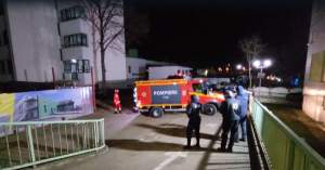 Incendiu violent la Spitalul Județean din Drobeta Turnu Severin. Zeci de pacienți s-au trezit din somn în saloanele pline de fum. Unitatea sanitară era în renovare / FOTO