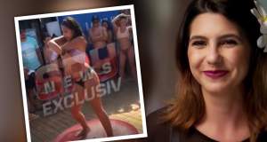 VIDEO / Cât de bine se mișcă Denisa de la „Insula Iubirii”! Fosta concurentă a fost filmată topless, imediat după emisie