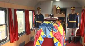 FOTO / Moment COPLEŞITOR în Trenul Regal! Ce s-a întâmplat lângă sicriul cu trupul neînsufleţit al Regelui Mihai
