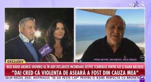 Nick Rădoi aruncă bomba în scandalul dintre Ioana și Ilie Năstase: ”Da! Cred că violența de aseară a fost din cauza mea” / VIDEO 