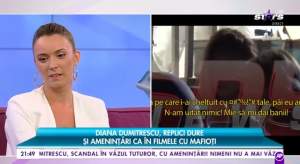 VIDEO / Prima reacţie a Dianei Dumitrescu după scandalul cu ameninţări. Cum se apără blondina