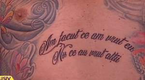 FOTO / Serghei Mizil, tatuajele cu care a şocat lumea! Ce şi-a scris pe piept