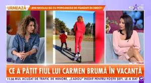 Cu ce problemă de sănătate s-a confruntat fiul lui Carmen Brumă în vacanță. Vedeta a tras o sperietură zdravănă: „L-a mușcat în deșert”