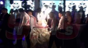 VIDEO / Imagini de senzație! Așa a arătat tortul de cinci etaje, de la petrecerea fetiței lui Liviu Vârciu și a Andei Călin!