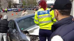 FOTO / Neatenția la volan face victime! 3 mașini s-au ciocnit în Buzău