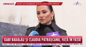 Prima reacție a Claudiei Pătrășcanu, după ce Gabi Bădălău a făcut testul antidrog!