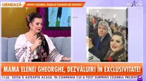 Mama Elenei Gheorghe, în direct la Antena Stars, declarație de iubire pentru soț. Artista dezvăluie secretul unei căsnicii perfecte: ”Este exact ce-mi doresc”