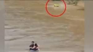 Bianca, Patrizia și Cristian ar fi putut fi salvați! Un pompier a sărit în apă și s-a zbătut să-i ajute pe românii luați de viituri în Italia / FOTO