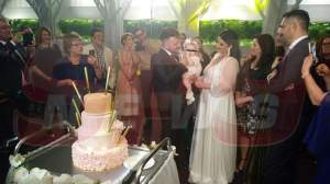 VIDEO / Aşa arată tortul de la petrecerea fiicei Gabrielei Cristea şi a lui Tavi Clonda! Imagini fabuloase