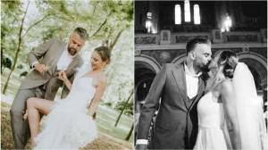 Nuntă mare în showbiz! Roxana Ionescu și Tinu Vidaicu s-au căsătorit: “Te iubesc, soțul meu”