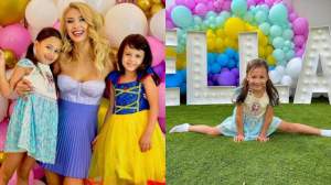 Ella, fiica Andreei Bălan, a împlinit 7 ani! Artista a lansat o piesă alături de ea: "Timpul trece prea repede” / FOTO