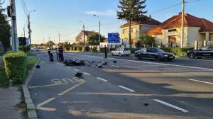 Motociclist mort, după un accident grav, în Satu Mare. Tânărul transporta sute de grame de droguri într-un rucsac / FOTO