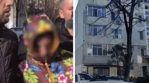 Mama fetiţei de 9 ani, găsită moartă într-un apartament din Galați, a fost dusă la audieri. Frații micuței au fost preluați de Protecția Copilului