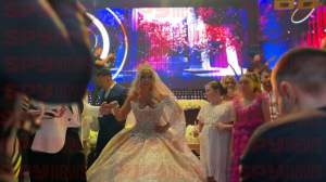 Oana Radu, moment special la nunta Andei Adam cu Joseph Adam! Artista și soțul ei au făcut senzație pe ringul de dans / VIDEO