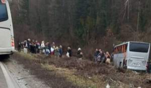 Accident teribil la Ruse, în Bulgaria. Un autobuz românesc a fost implicat într-un accident cu zece victime. O femeie de 62 de ani este în stare gravă