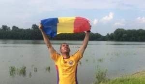 Cine e românul care a alergat de la București la München, în cinstea primului meci al României. Daniel Horhogea are 40 de ani: „Nu e competiție, e o călătorie” / FOTO