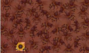 Test iluzie optică! Identifică floarea soarelui ascunsă printre albinele din imagine în doar 11 secunde / FOTO