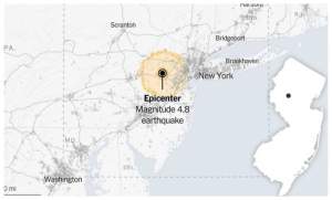 Cutremur în Statele Unite ale Americii! New York-ul a fost zguduit! Ce magnitudine s-a înregistrat