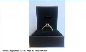 FOTO / Anunţul care te face să râzi cu lacrimi: "Inelul lu' logodnica ta, că a mea nu îl mai merită"