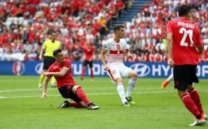 GALERIE FOTO / EURO 2016: Albania – Elveţia 0-1, în grupa României. Albanezii au jucat cu un om în minus, din minutul 36