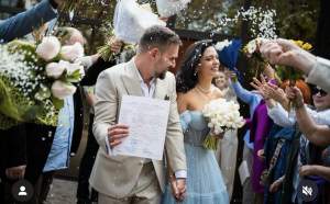 Vlad Gherman și Oana Moșneagu s-au căsătorit! Imagini emoționante de la eveniment: „Începe o etapă nouă...” / FOTO