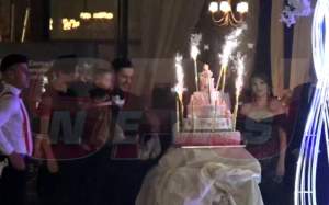 VIDEO / Imagini de senzație! Așa a arătat tortul de cinci etaje, de la petrecerea fetiței lui Liviu Vârciu și a Andei Călin!