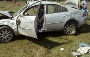 Accident tragic în Arad! Un bărbat a murit pe loc, după ce a pierdut controlul volanului