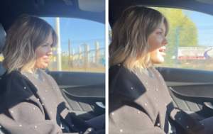 Gina Pistol, “duet” prețios în mașină cu fiica ei, Josephine. Cum au fost surprinse cele două: „Cântați și voi” / VIDEO