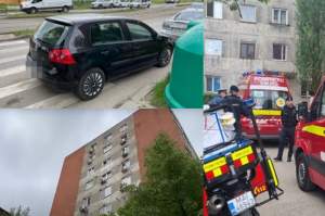 Mama sinucigașă de la Timișoara a parcat pe trecerea de pietoni și a mers să se arunce în gol cu cei doi copii. Ce au descoperit polițiștii în autoturism
