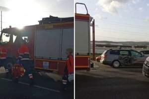 Accident rutier înfiorător pe DN1, în Alba. Un motociclist a murit, după ce a intrat în coliziune cu o mașină / FOTO