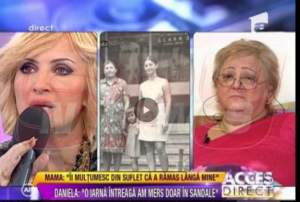 Vezi ce poveste tristă de viaţă a avut mama Danielei Gyorfi/ Video