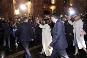FOTO / Kim Kardashian a pus piciorul pentru prima dată pe pământ armean! Motivul incredibil pentru care diva a venit în Erevan