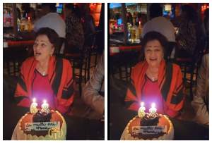 Cum a fost sărbătorită Maria Ciobanu la împlinirea vârstei de 86 de ani. Ce surpriză i-a făcut familia sa. Ionuț Dolănescu a postat imagini rare / VIDEO