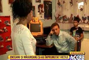 Enceanu şi Măgureanu au făcut schimb de familii! / VIDEO