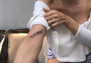VIDEO / Andreea Bălan a ajuns cu fetiţa la spital! "Când şi-a revenit mi s-a făcut şi mie rău. Mi s-a spart vena"
