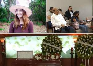VIDEO / Andreea Celea, românca moartă în Republica Dominicană, a fost înmormântată! Fostul ei iubit, cercetat pentru crimă