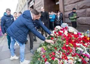 FOTO / Gest senzațional făcut de Mircea Lucescu la locul atentatului de la Sankt Petersburg!