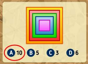 Test de inteligență! Câte pătrate poți identifica în imagine, în 9 secunde? Doar persoanele cu IQ ridicat pot da un răspuns corect / FOTO