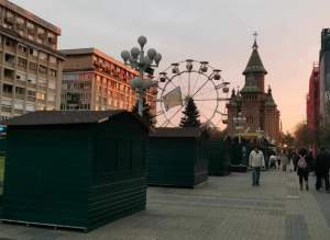 Târgul de Crăciun din Timișoara a pregătit atracții de senzație! Un trenuleț fabricat pentru Dubai va fi adus în centrul orașului: ”Cu adevărat special” / FOTO