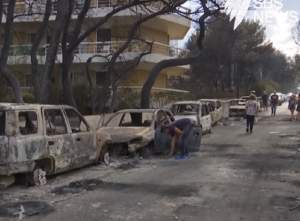 VIDEO / Mărturiile cutremurătoare ale supraviețuitorilor din Grecia! I-au văzut pe cei dragi în flăcări și nu au putut face nimic